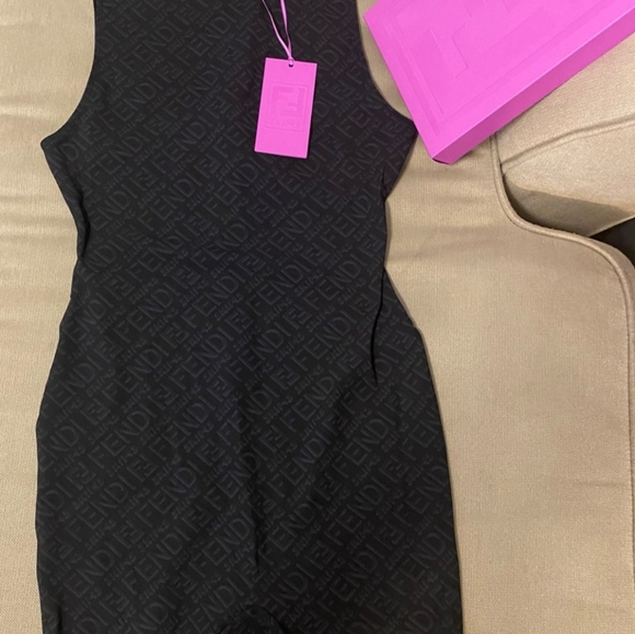 FENDI × SKIMS bodysuit jumpsuit - Picture 14 of 14